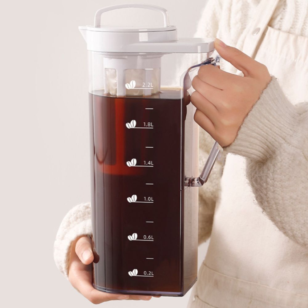 Large Capacity Cold Brew Coffe - Ice Maker Water Filter recension och pris