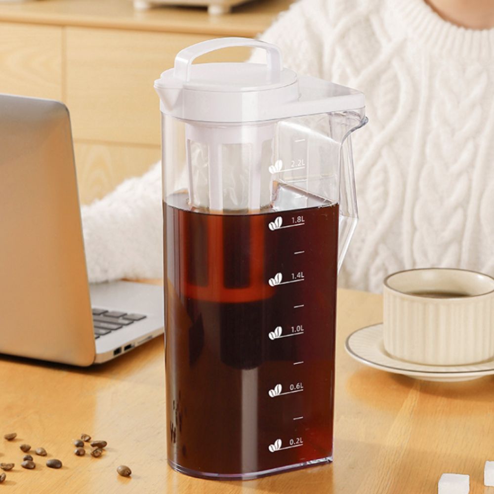 Large Capacity Cold Brew Coffe - Ice Maker Water Filter recension och pris