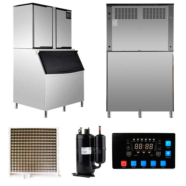 Wholesale Commercial Cube Ice  - Commercial Ice Maker 100Kg recension och pris