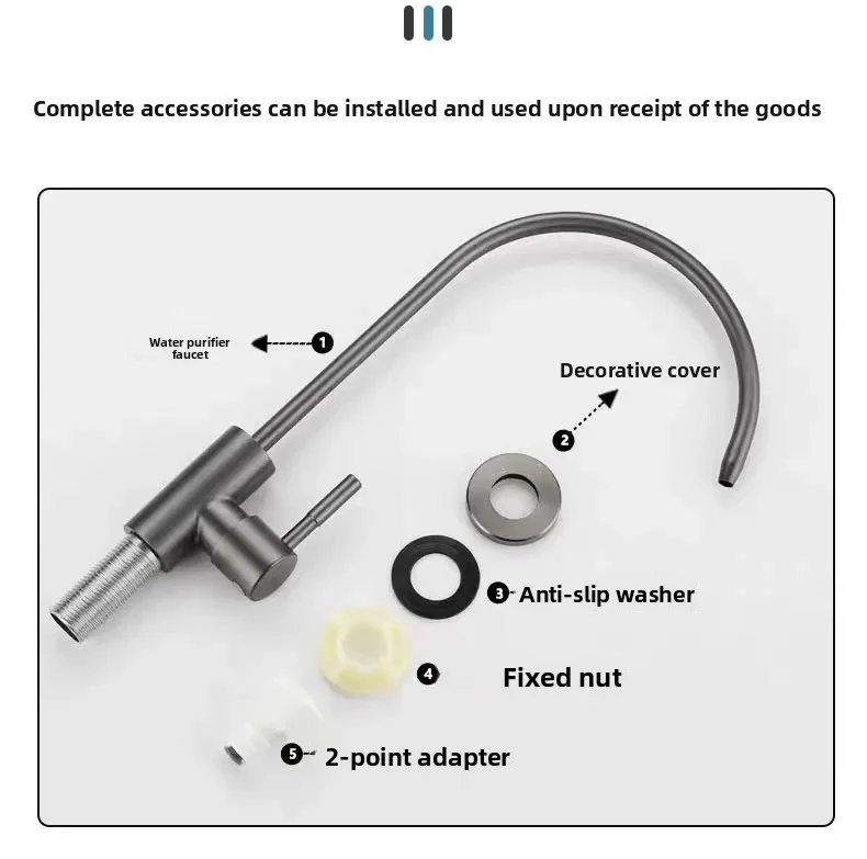 Kitchen Water Purifier Faucet  - Ice Maker Water Filter recension och pris