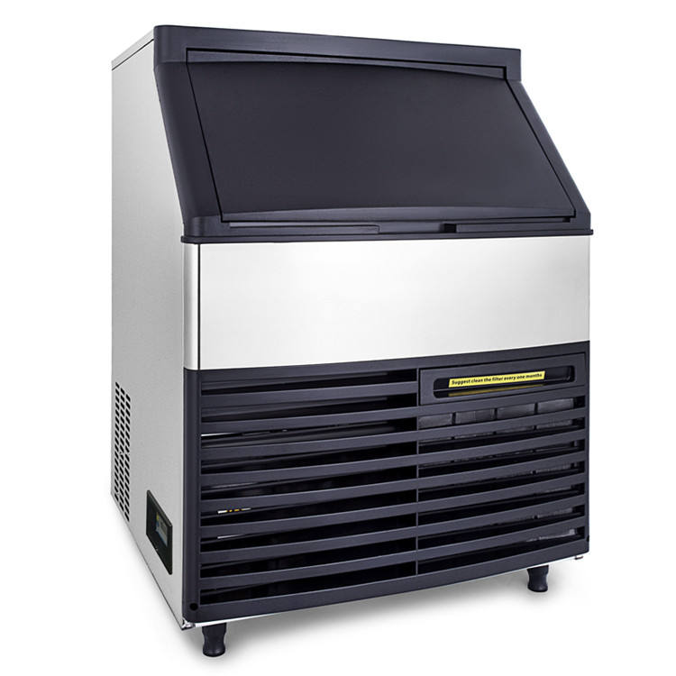 Stainless Steel+ABS Ice Maker  - Commercial Ice Maker 200Kg Cube recension och pris